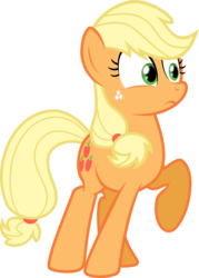 Size: 3914x5471 | Tagged: safe, artist:voaxmasterspydre, applejack, g4, simple background, transparent background, vector