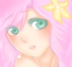 Size: 640x600 | Tagged: safe, artist:totalutterchaos2, fluttershy, human, g4, humanized