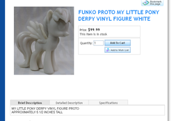 Size: 764x532 | Tagged: safe, derpy hooves, pony, g4, official, figure, funko, irl, photo, prototype, solo, toy