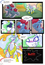 Size: 2310x3360 | Tagged: safe, artist:for-the-plot, princess celestia, oc, alicorn, pony, comic:for the plot, princess molestia, g4, blushing, comic, female, high res, imminent rape, mare