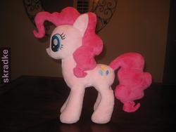 Size: 3264x2448 | Tagged: safe, artist:greenteaplushies, pinkie pie, earth pony, pony, g4, high res, irl, photo, plushie, solo