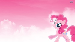 Size: 1920x1080 | Tagged: safe, pinkie pie, earth pony, pony, g4, female, solo, wallpaper