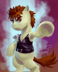 Size: 476x590 | Tagged: safe, hokuto no ken, kenshiro, ponified