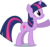 Size: 6841x6400 | Tagged: dead source, safe, artist:parclytaxel, twilight sparkle, pony, unicorn, g4, .svg available, absurd resolution, female, pointing, raised hoof, simple background, solo, transparent background, unicorn twilight, vector