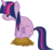 Size: 4826x4412 | Tagged: safe, artist:gyrotech, twilight sparkle, pony, unicorn, g4, my little pony: friendship is magic, the ticket master, absurd resolution, female, simple background, solo, transparent background, unicorn twilight, vector, wet mane, wet mane twilight sparkle