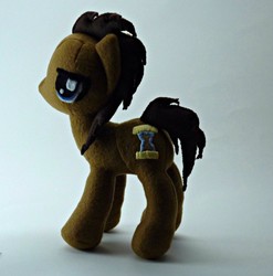 Size: 1013x1024 | Tagged: artist needed, safe, doctor whooves, time turner, g4, doctor who, for sale, irl, photo, plushie