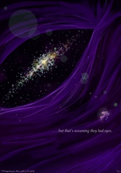 Size: 600x857 | Tagged: safe, artist:nanhart, princess celestia, princess luna, g4, comic, galaxy, vast