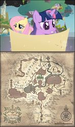 Size: 640x1092 | Tagged: safe, fluttershy, g4, map, the legend of zelda