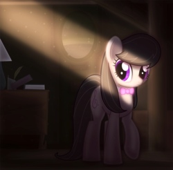 Size: 895x880 | Tagged: safe, artist:ctb-36, octavia melody, earth pony, pony, g4, crepuscular rays, female, solo