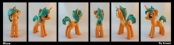 Size: 1527x400 | Tagged: safe, artist:krowzivitch, oc, oc only, pony, customized toy, irl, muse, photo, sculpture, solo
