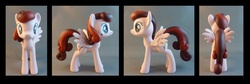 Size: 1196x402 | Tagged: safe, artist:krowzivitch, oc, oc only, pony, customized toy, irl, photo, sculpture, solo