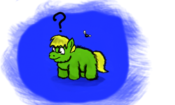 Size: 854x512 | Tagged: safe, artist:mr tiggly the wiggly walnut, fluffy pony, fly, fluffy pony original art