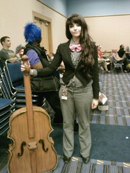 Size: 960x1280 | Tagged: dead source, safe, artist:modest-audino, octavia melody, human, g4, cello, convention, cosplay, irl, irl human, metrocon, musical instrument, photo