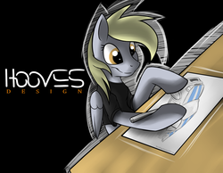 Size: 1800x1400 | Tagged: safe, artist:kyroking, derpy hooves, pegasus, pony, g4, car, crossover, drawing, female, mare, overhaulin