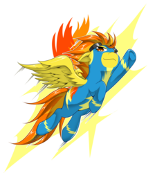 Size: 8953x10000 | Tagged: safe, artist:zaiyaki, spitfire, pegasus, pony, g4, absurd resolution, clothes, female, simple background, solo, transparent background, uniform, wonderbolts uniform