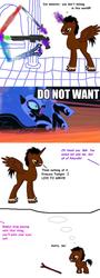 Size: 960x2664 | Tagged: safe, nightmare moon, oc, oc:bob, g4, disease not alicorn