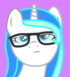 Size: 2500x2750 | Tagged: safe, oc, oc only, pony, unicorn, high res, snowbelle, unamused, vector