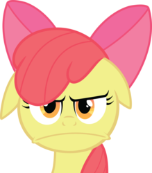 Size: 900x1027 | Tagged: safe, apple bloom, earth pony, pony, g4, reaction image