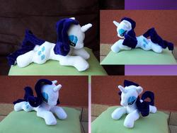 Size: 1024x768 | Tagged: safe, artist:darkcherry87, rarity, pony, g4, irl, photo, plushie, solo