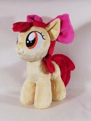 Size: 779x1038 | Tagged: safe, artist:magnastorm, apple bloom, earth pony, pony, g4, irl, photo, plushie, solo, toy