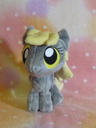 Size: 586x782 | Tagged: safe, artist:magnastorm, derpy hooves, pony, g4, chibi, irl, photo, plushie, solo