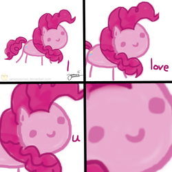 Size: 1000x1000 | Tagged: safe, pinkie pie, g4, 4koma, comic