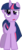 Size: 1429x3286 | Tagged: safe, artist:cthulhuandyou, twilight sparkle, pony, unicorn, bridle gossip, g4, female, simple background, solo, transparent background, unicorn twilight, vector