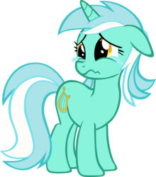 Size: 2134x2422 | Tagged: safe, artist:cthulhuandyou, lyra heartstrings, pony, unicorn, g4, swarm of the century, crying, female, mare, simple background, solo, transparent background, vector