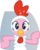 Size: 4861x6028 | Tagged: safe, artist:reallyunimportant, pinkie pie, g4, absurd resolution, animal costume, chicken pie, chicken suit, clothes, costume