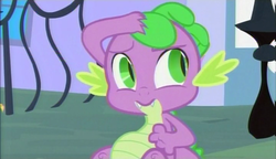 Size: 720x415 | Tagged: safe, screencap, spike, g4, my little pony: friendship is magic, season 3, the crystal empire