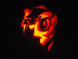 Size: 960x720 | Tagged: safe, rainbow dash, g4, halloween, jack-o-lantern