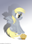 Size: 1300x1800 | Tagged: safe, artist:martybpix, derpy hooves, pegasus, pony, g4, female, mare, scrunchy face, solo