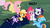Size: 958x541 | Tagged: safe, edit, edited screencap, screencap, applejack, fluttershy, mare do well, pinkie pie, rainbow dash, rarity, twilight sparkle, g4, the mysterious mare do well, image macro, mane six, mare do well costume, no