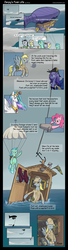 Size: 938x3434 | Tagged: dead source, safe, artist:marbleyarns, derpy hooves, jet set, lyra heartstrings, pinkie pie, princess celestia, princess luna, upper crust, alicorn, pegasus, pony, unicorn, g4, airship, chitty chitty bang bang, cute, derpabetes, female, hat, horn, mare, medal, muffin, parachute, party cannon, pith helmet, posh