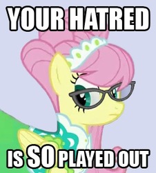 Size: 276x305 | Tagged: safe, fluttershy, g4, glasses, hipster, hipstershy, image macro, modelshy, reaction image