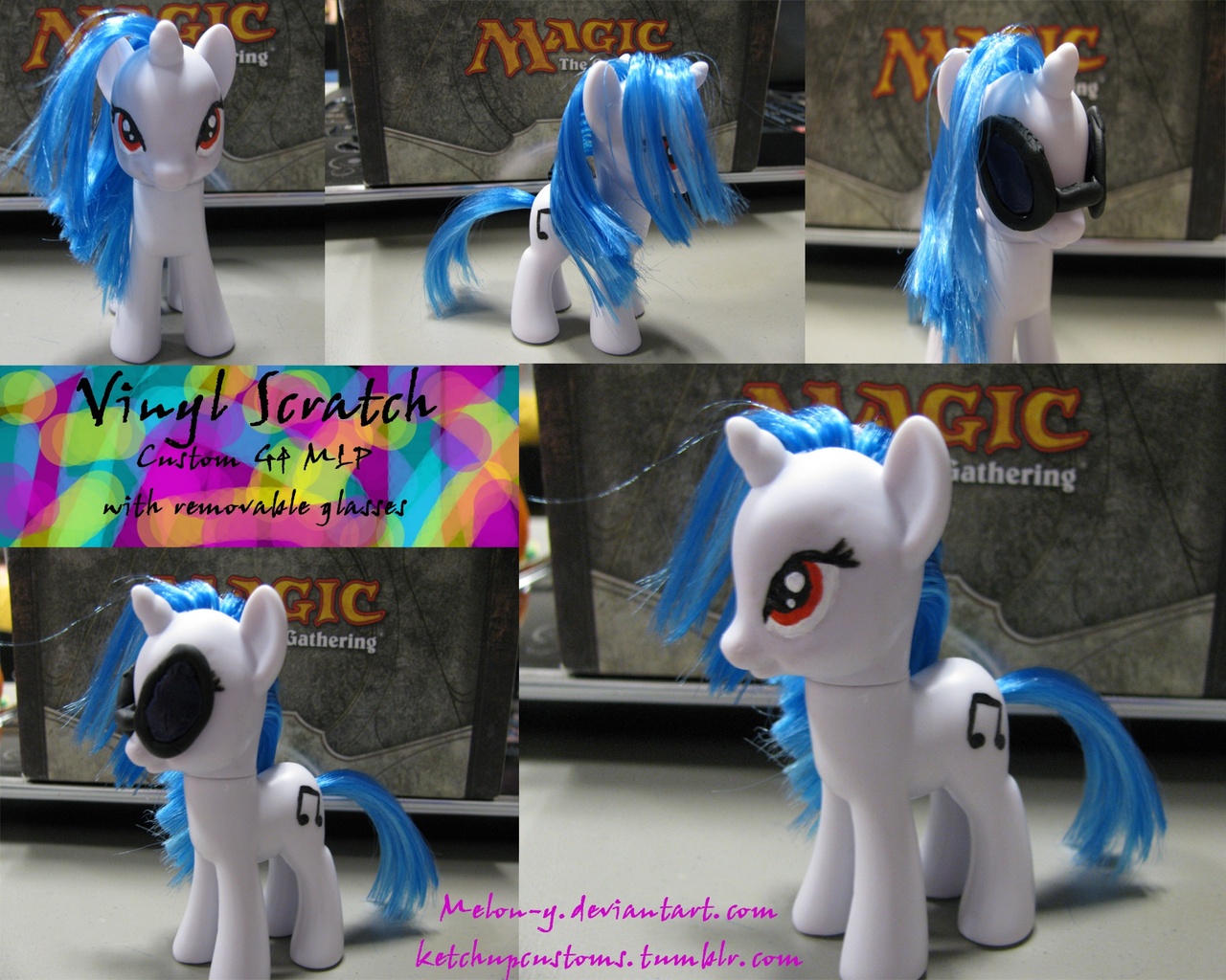 My Little Pony Dj Pon Brushable Figure