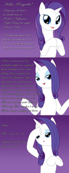 Size: 1200x3010 | Tagged: safe, artist:lesang, rarity, pony, comic:blood and diamonds, g4, old version, solo