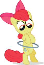 Size: 2651x3904 | Tagged: safe, artist:felix-kot, apple bloom, earth pony, pony, g4, the cutie pox, bipedal, female, filly, simple background, solo, transparent background, vector