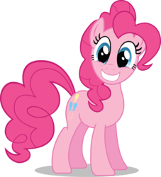 Size: 3523x3879 | Tagged: safe, artist:felix-kot, pinkie pie, earth pony, pony, g4, female, mare, simple background, solo, transparent background, vector