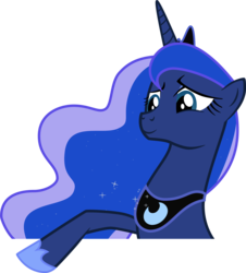 Size: 3949x4361 | Tagged: safe, artist:felix-kot, princess luna, pony, g4, female, mare, simple background, solo, transparent background, vector