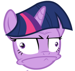 Size: 436x412 | Tagged: safe, twilight sparkle, g4, me gusta, rage face, simple background, transparent background, vector
