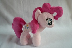 Size: 1024x680 | Tagged: safe, artist:navkaze, pinkie pie, earth pony, pony, g4, irl, photo, plushie, solo