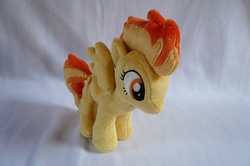 Size: 2048x1360 | Tagged: safe, artist:navkaze, spitfire, pony, g4, irl, photo, plushie, solo