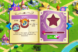 Size: 960x640 | Tagged: safe, gameloft, screencap, spitfire, g4, my little pony: magic princess, introduction card