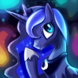 Size: 700x700 | Tagged: safe, artist:dawkinsia, princess luna, pony, g4, female, solo