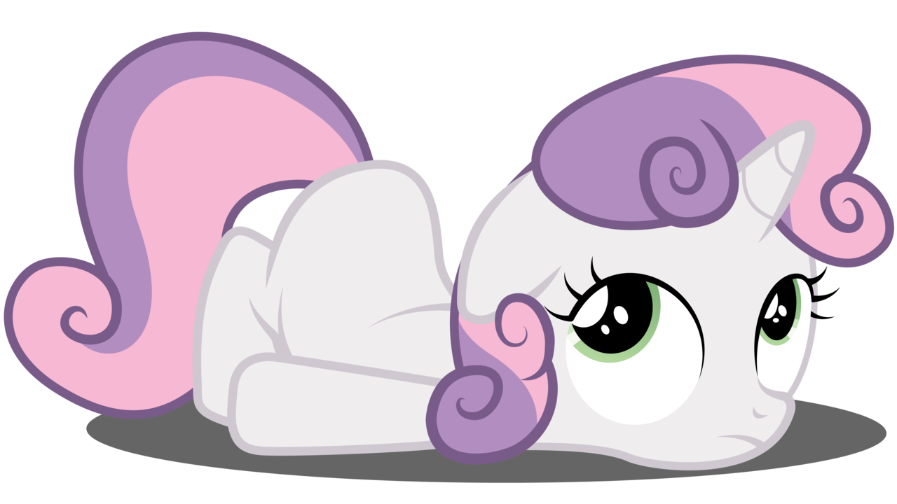 Sweetie Belle Thinking