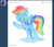 Size: 656x569 | Tagged: safe, rainbow dash, gakpony, goo pony, original species, g4, gak, meme, meta, tumblr