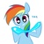 Size: 500x500 | Tagged: safe, rainbow dash, g4, gak, meme, meta