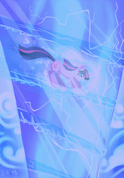 Size: 700x1000 | Tagged: safe, artist:renaifoxi, twilight sparkle, g4, the crystal empire