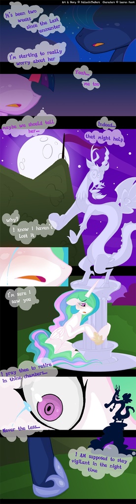 Safe Artist Falleninthedark Discord Princess Celestia